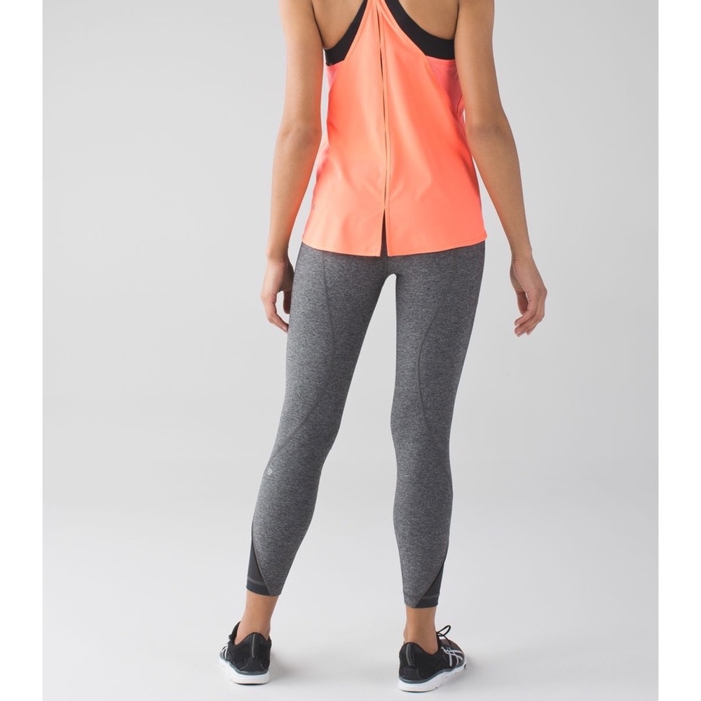 Lululemon Inspire Tight Heather Grey Leggings Size 2 - Picture 5 of 14